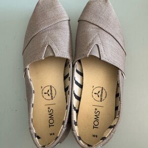 TOMS Earthwise Beige Slip-Ons